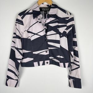 Ellen Tracy Button Down Crop